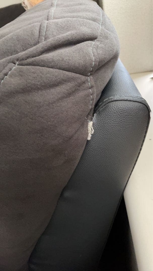 【最終値下げ】グレー L字型 コーナーソファ