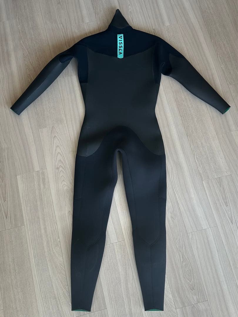 VISSLA 5/3mm セミドライ ECOSEAS起毛 ロングチェストジップ