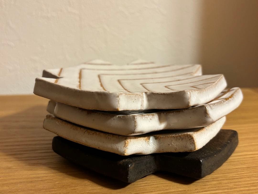 加藤恵津子さん クロス皿 4点セット