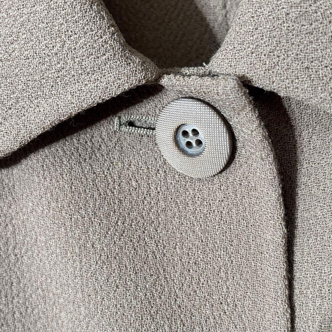 【新品】定価253,000円　レリアン　ミドル丈ジャケット　ブラウン系　13＋