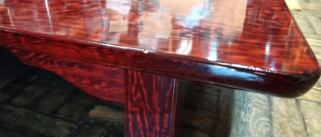 木製漆塗り座卓