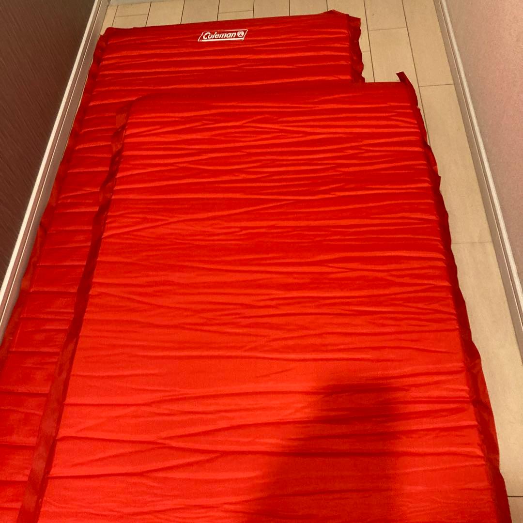 1回使用　直営店限定　コールマン　キャンパー　インフレーターマット　ダブル