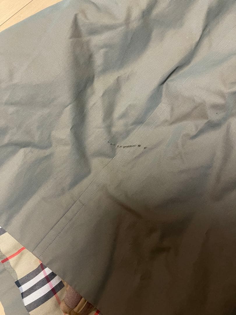 J*0様 Burberrysトレンチコートライナー付き フルセット 玉虫色(タマ