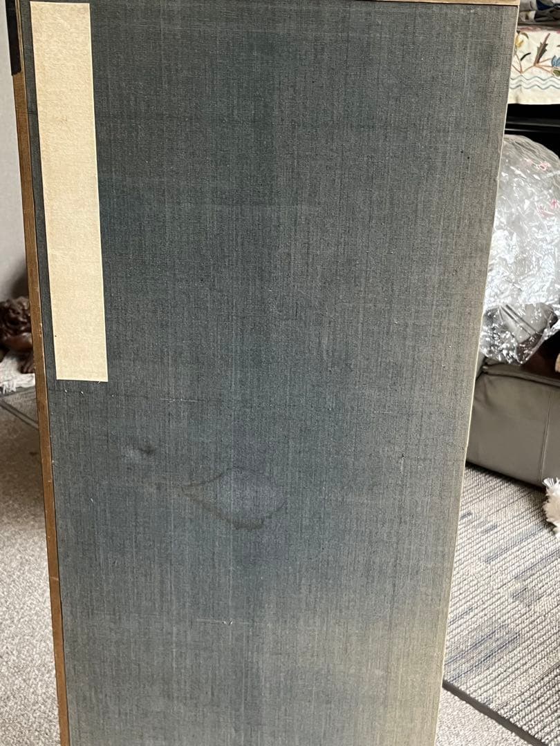 韓国　刺繍　パーテーション　六折　屏風