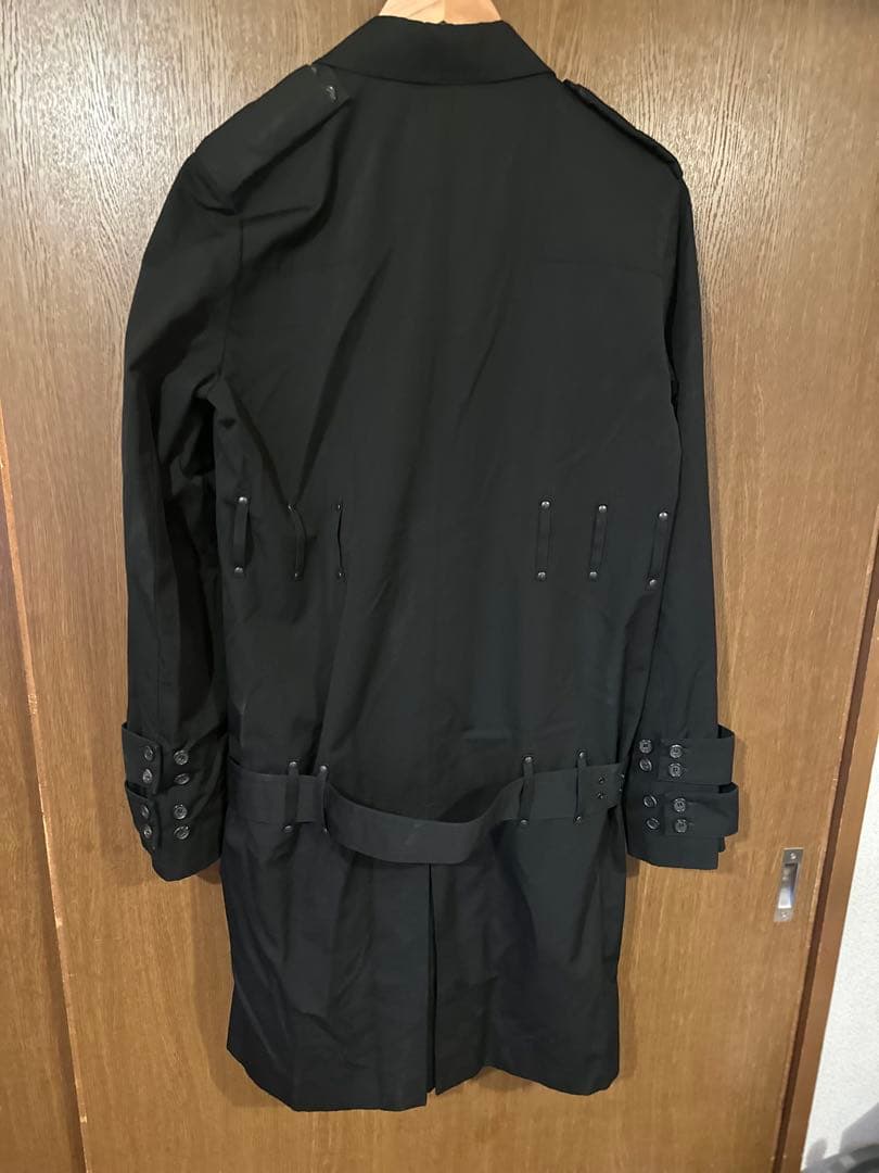 Dior ブラック トレンチコート