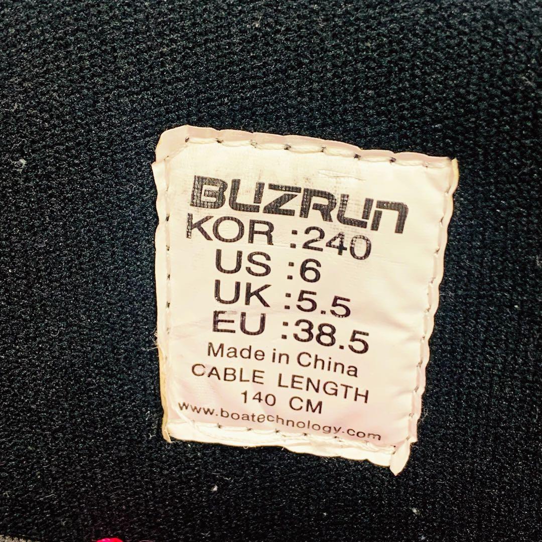 【極美品】BUZRUN BOA スノーボード ブーツ 24cm