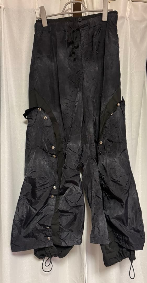 GRANCY ナイロンパンツ　ブラックMサイズ