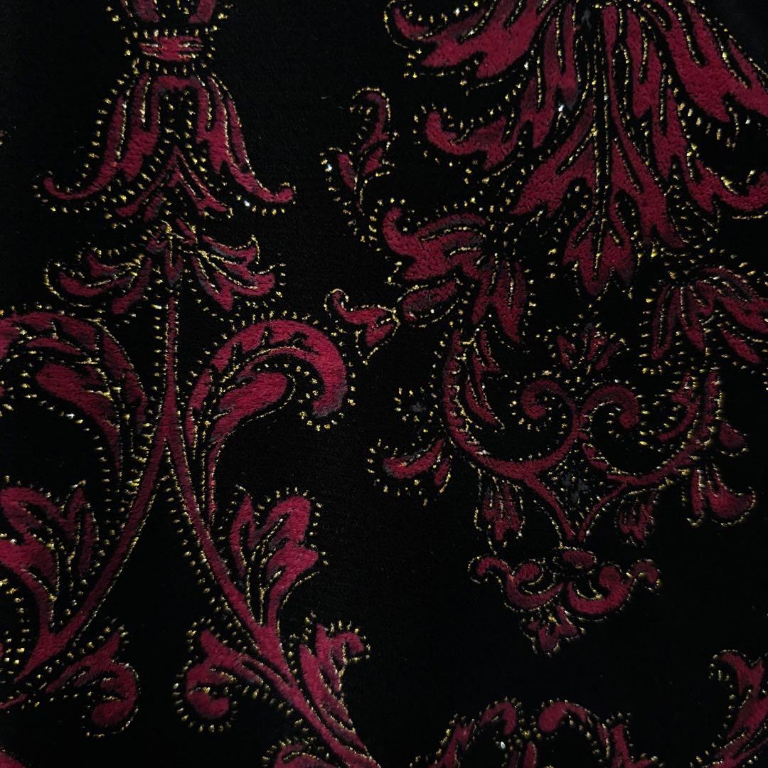 ヴィンテージ J&R 高級 ゴージャス 華美 ダマスク柄 バブリースーツ 日本製