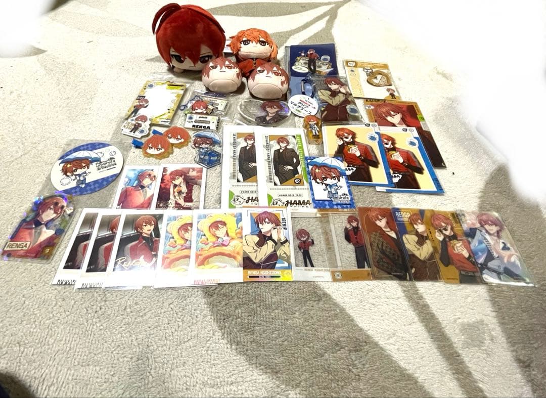 エイトリ　西園練牙　アクスタ　缶バッジ アクキー　カード　ぬいぐるみ セット