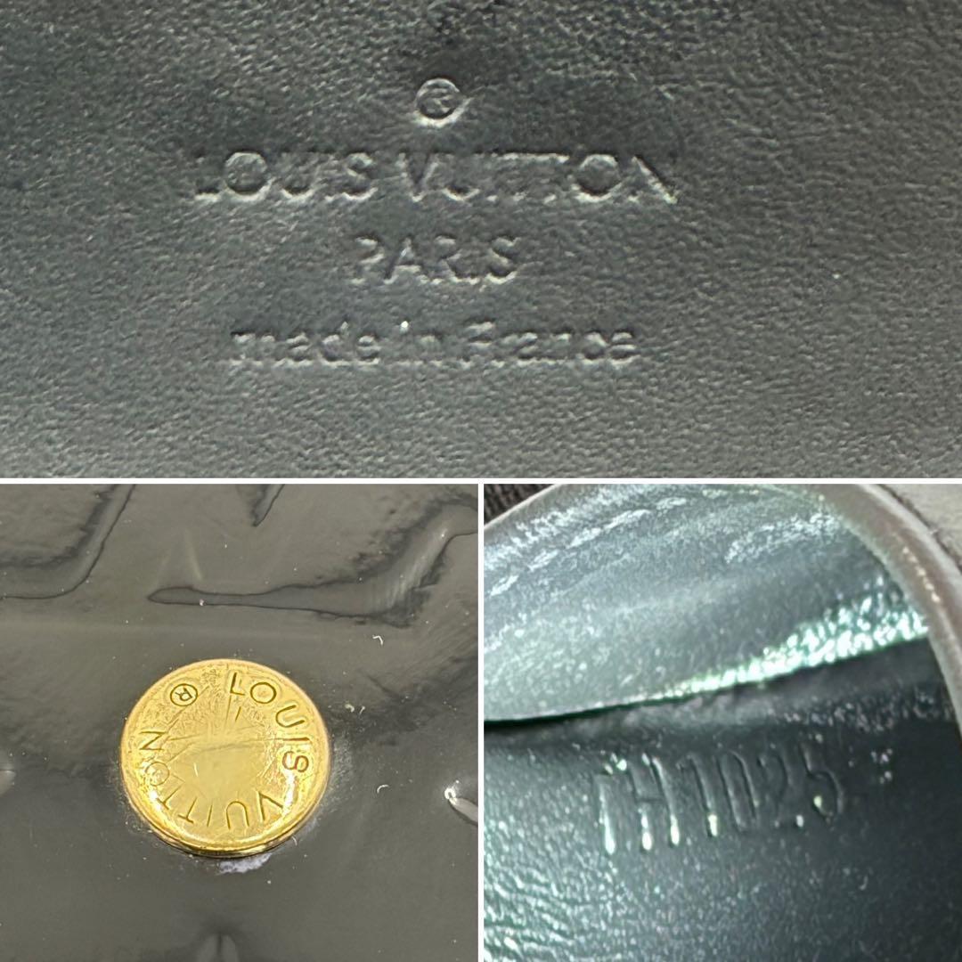 【美品】LOUIS VUITTON ルイヴィトン ヴェルニ Wホック 742