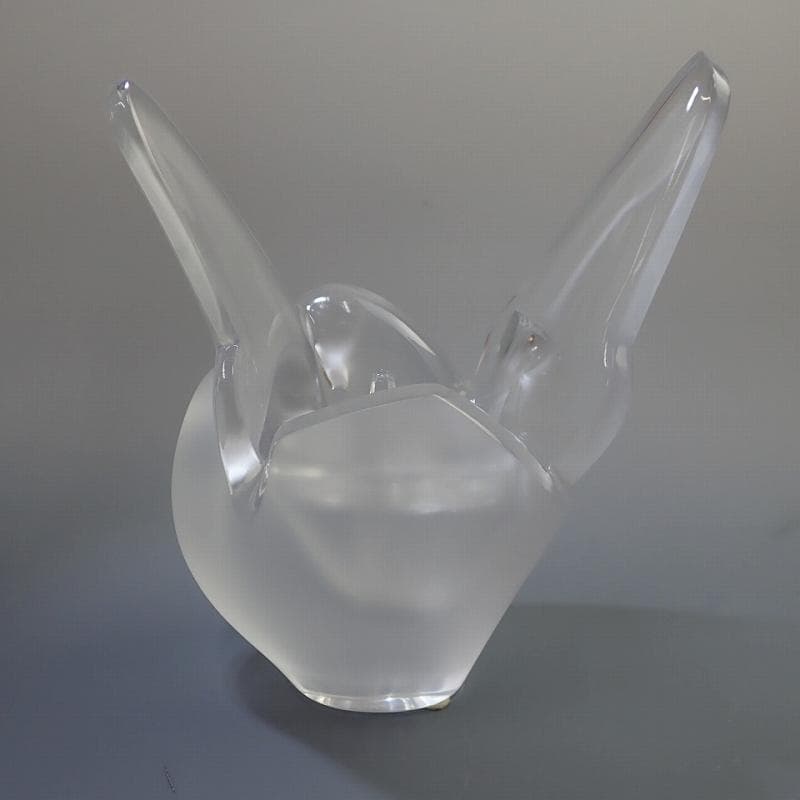 RU-6021　LALIQUE クリスタル　シルヴィ　花瓶