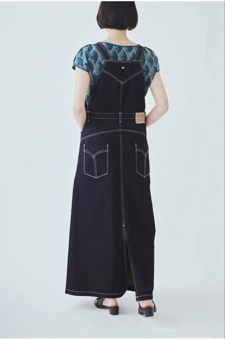 【新品未使用】ミナペルホネン alwaysジャンパースカート36