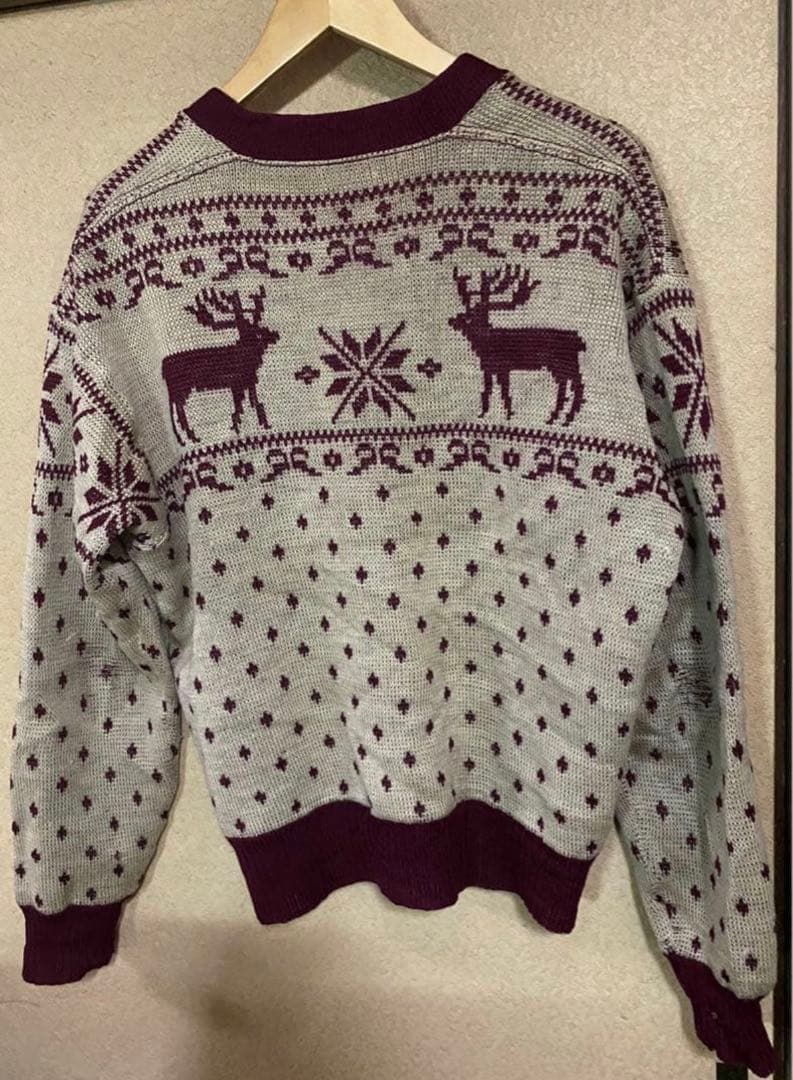 50s Jantzen ヴィンテージ ジャガードカーディガン USA製