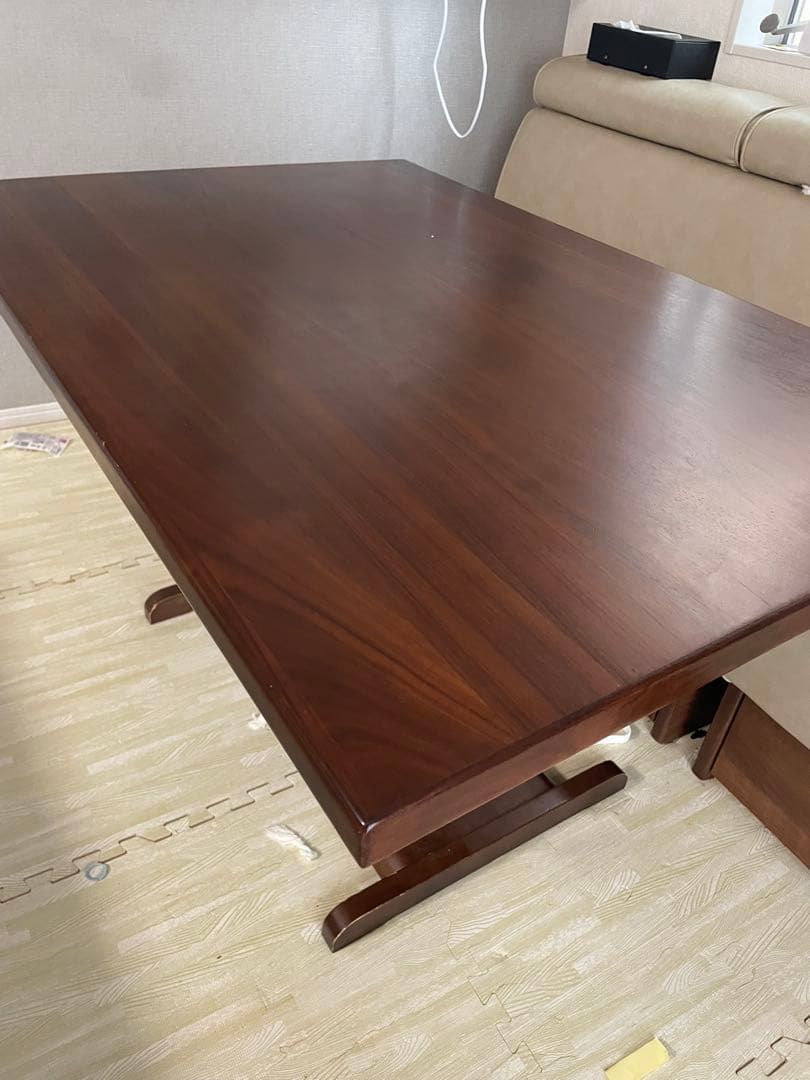 東京インテリア購入　シギヤマ家具 昇降式ダイニングテーブル　引取限定
