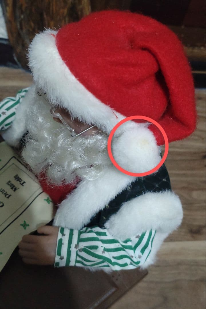 海外製　サンタクロース　人形