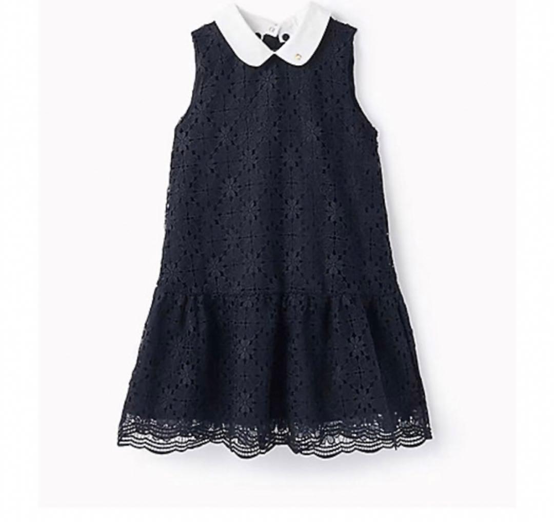 ケイトスペード（M）130〜140 新品未使用タグ付きレースワンピース