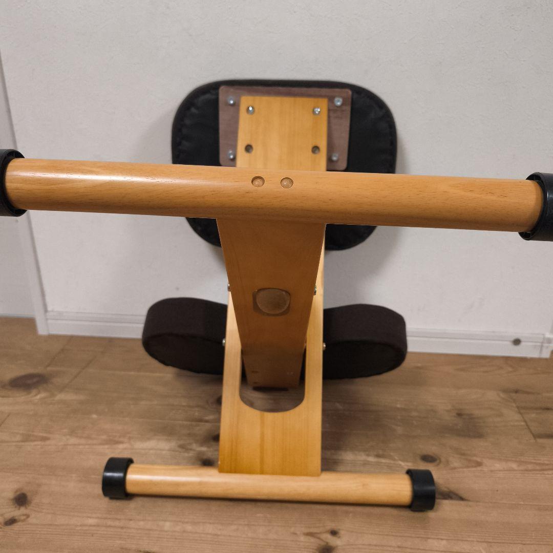 宮武製作所 プロポーションチェア バランスチェア ブラウン クッション付き