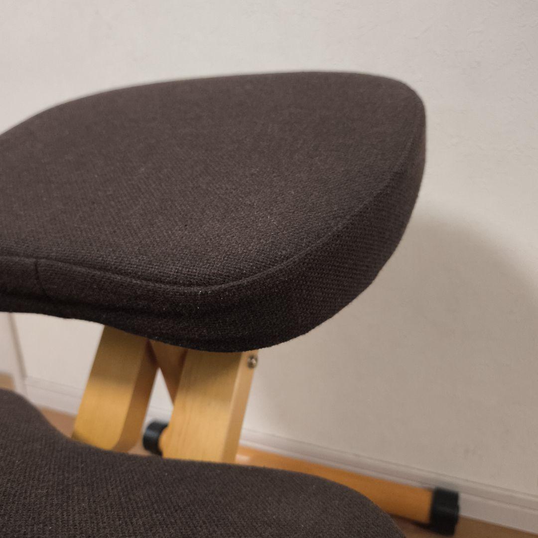 宮武製作所 プロポーションチェア バランスチェア ブラウン クッション付き