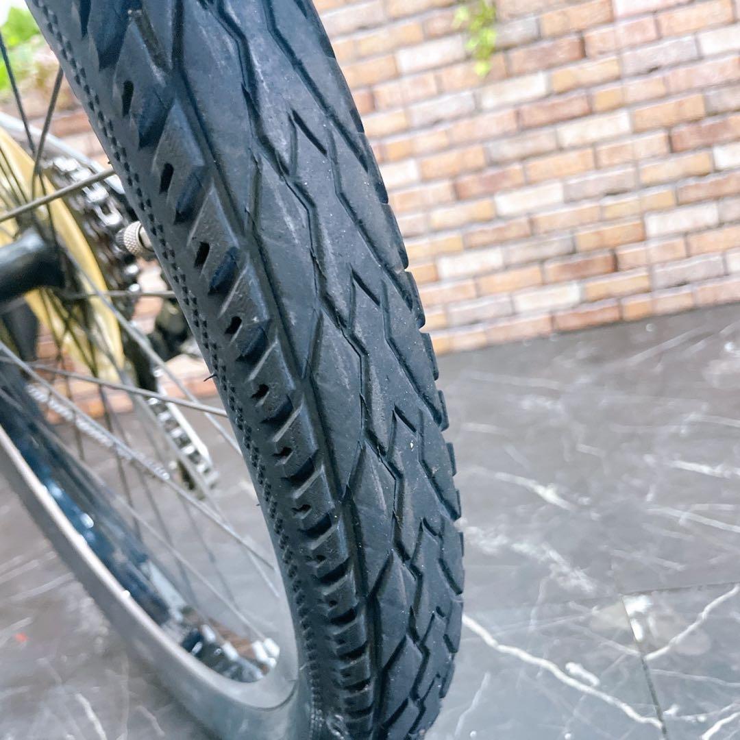 【94】子供用自転車 子供車 グレー系 22インチ