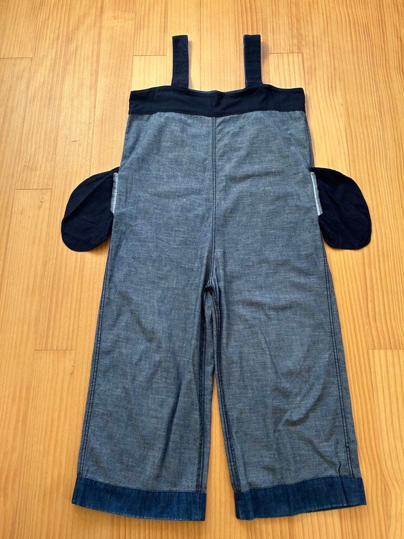 journal standard luxeミリタリーデニム ベアトップサロペット