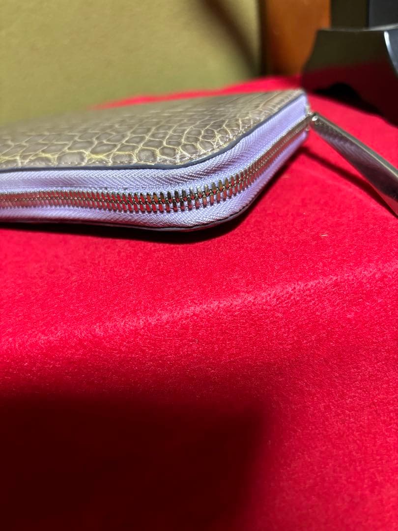 池田工房　クロコダイル　長財布