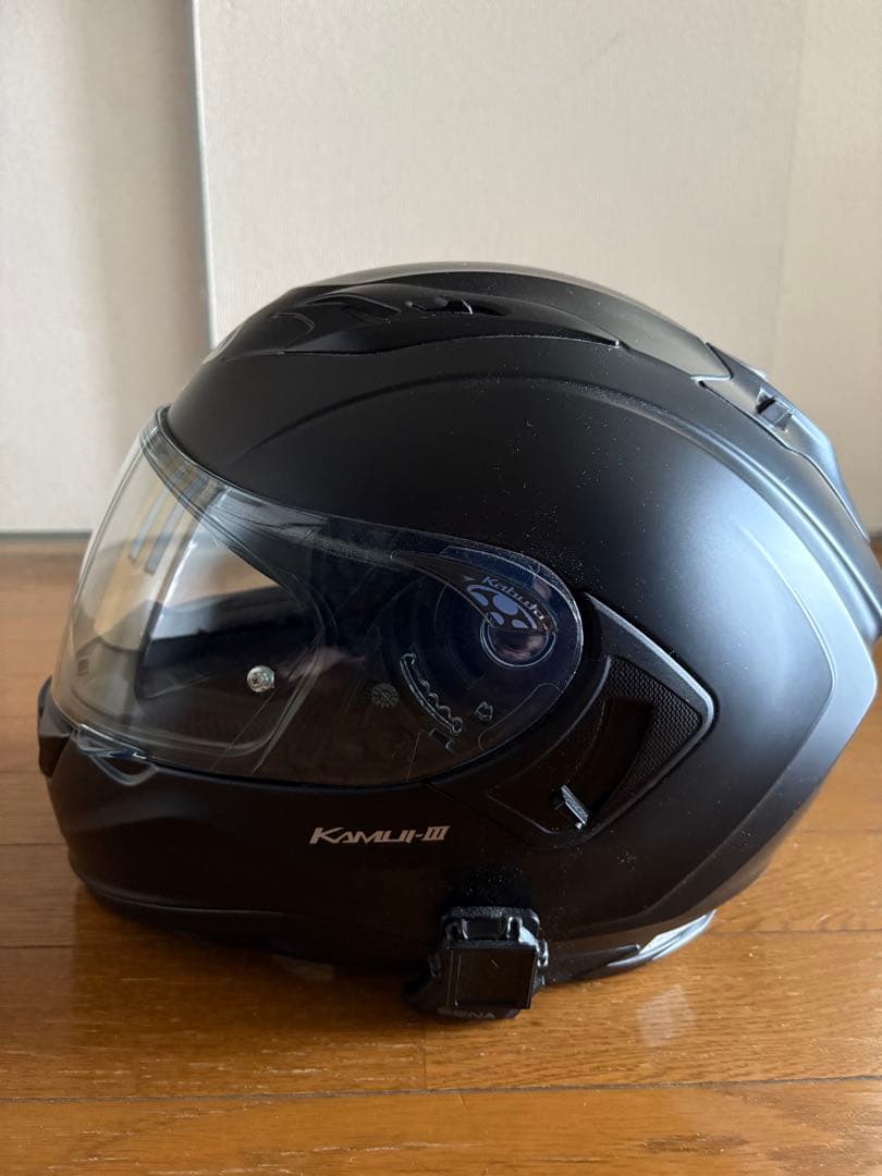 OGKカブトKAMUI-Ⅲ Mサイズ SENAカメラ付きインカムセット