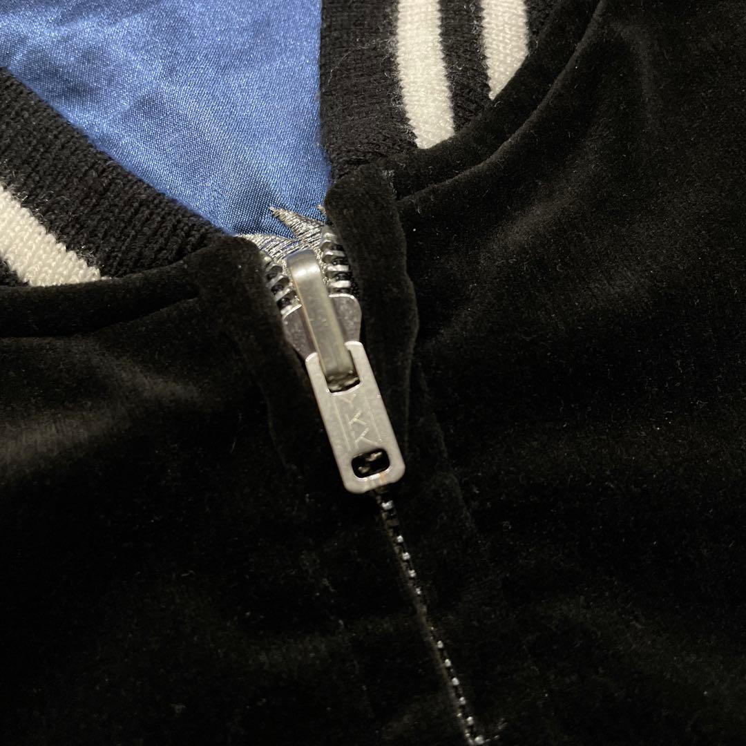 90s Hoshihime星姫 リバーシブル 別珍 スカジャン ベロア 龍 鷹