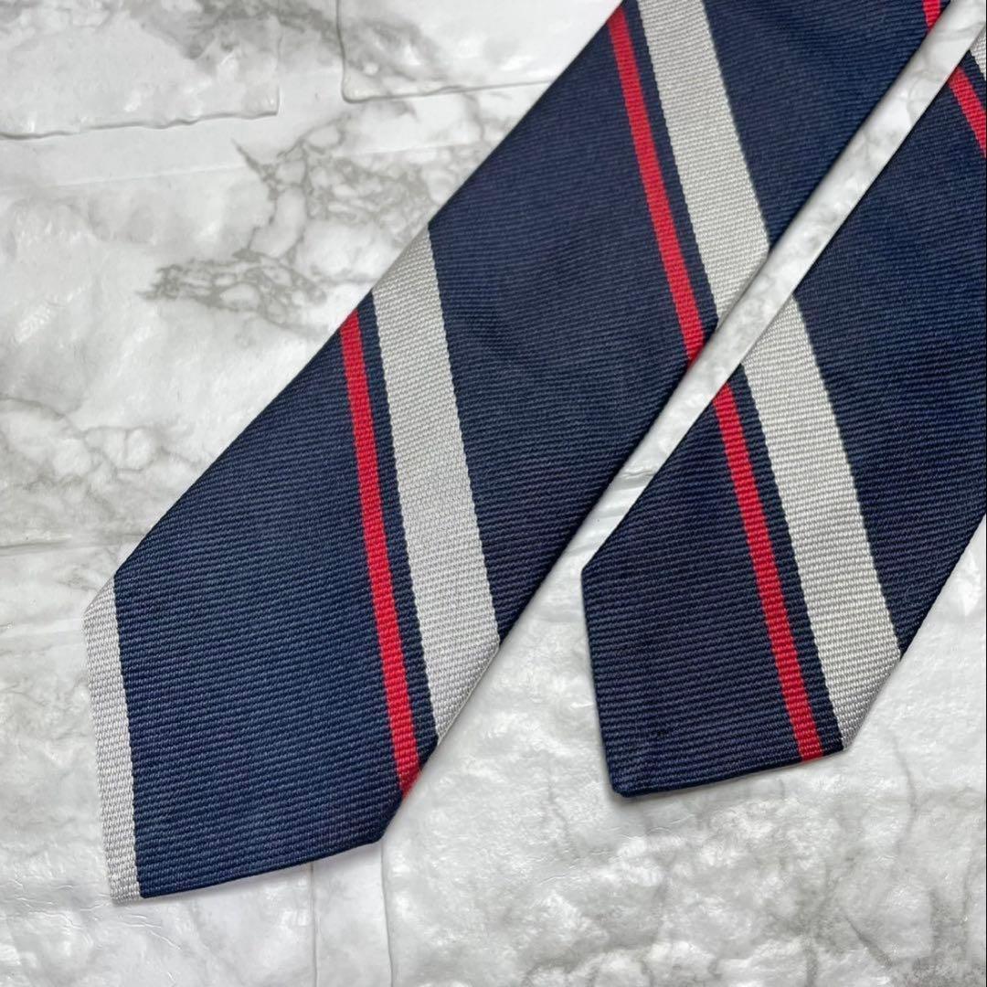 THOM BROWNE トムブラウン　ネクタイ　ストライプ　キリン　スーツ