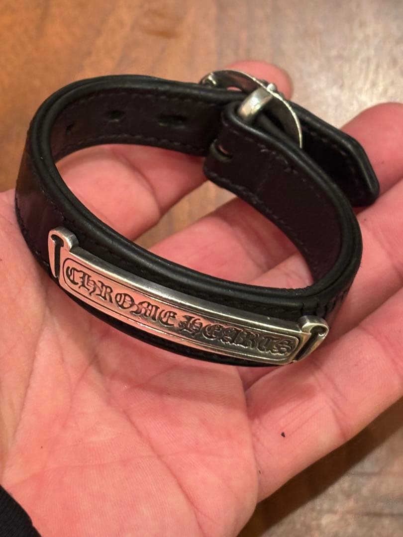 E*T様 CHROME HEARTS レザーブレスレット