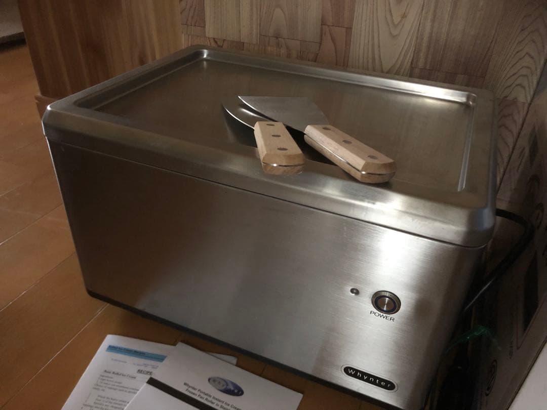 ICR-300SS ロールアイスマシン　アイスクリーム