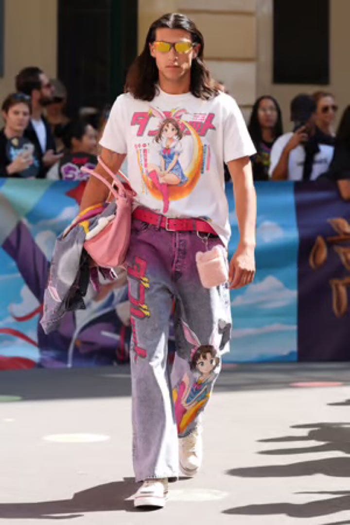 doublet アニメプリント Tシャツ Lサイズ　ANIME PRINT