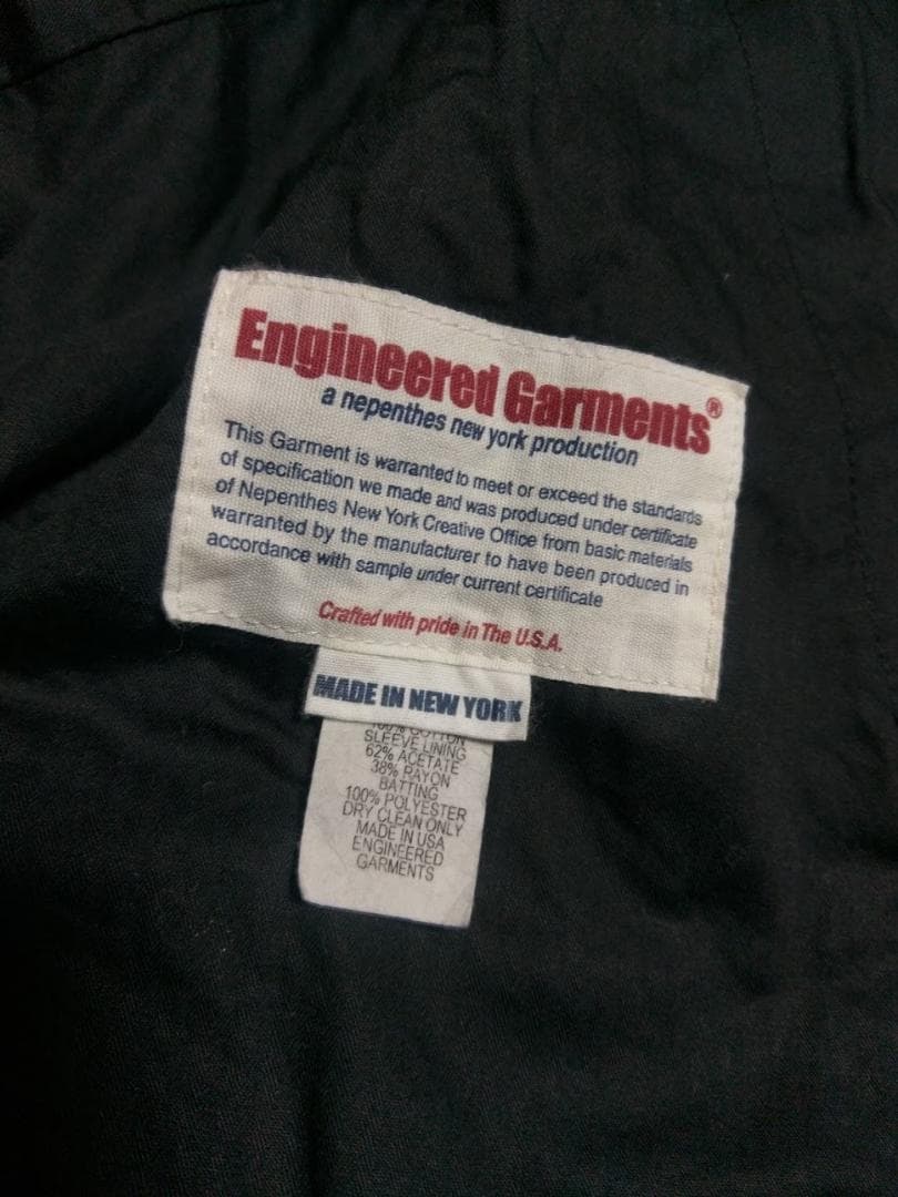 ENGINEERED GARMENTS チェスターコート M グレンチェック