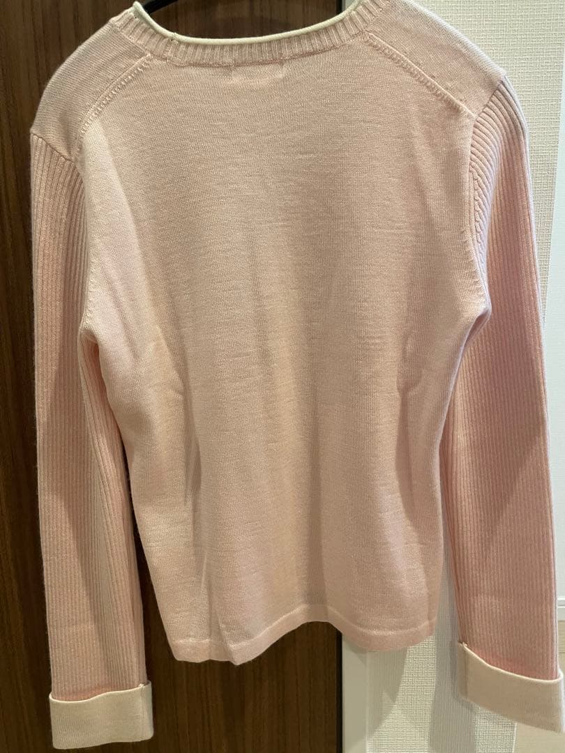 未使用 クレージュ　アンゴラ 入り　ピンク ニット