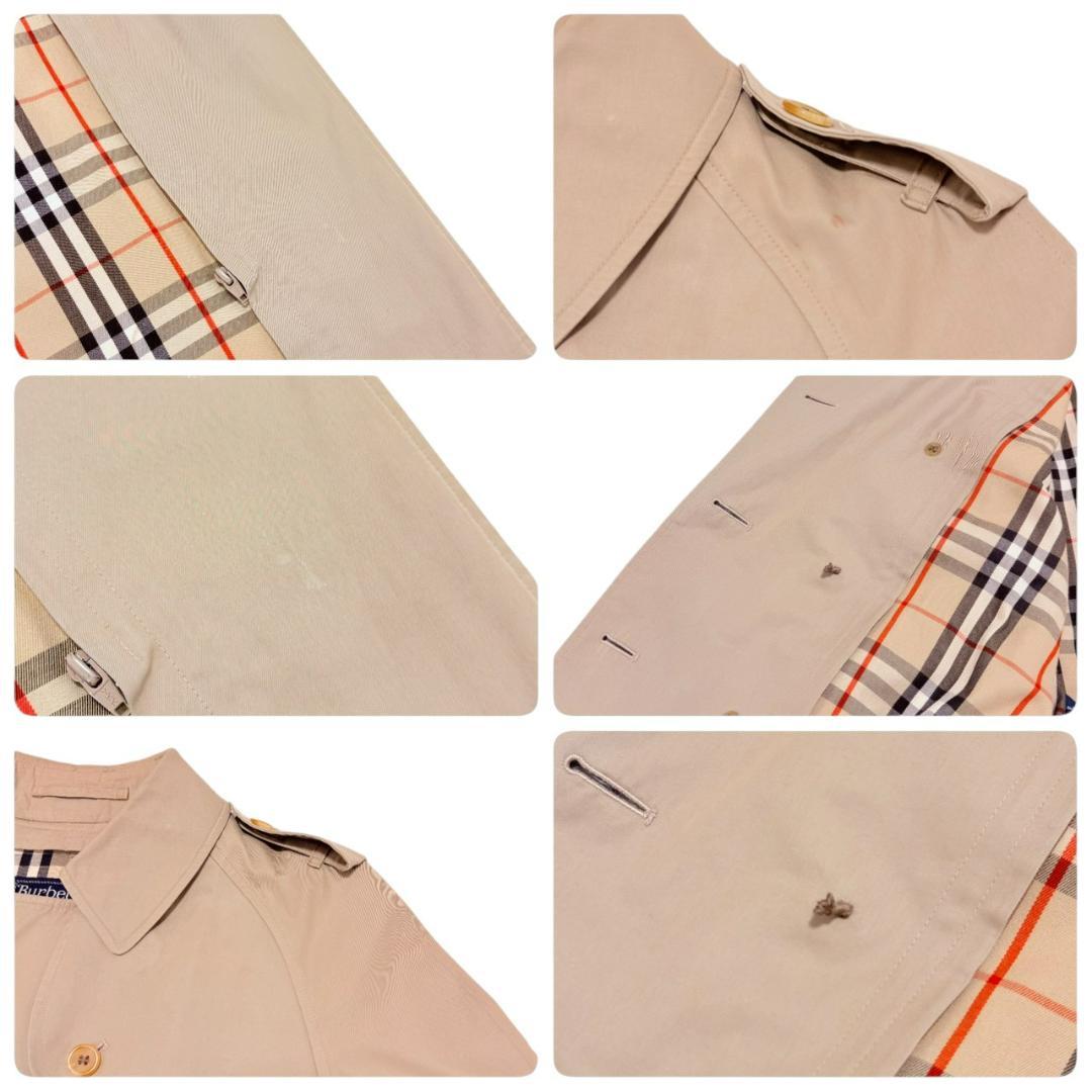 BURBERRY 腰ベルト ヴィンテージ コットン マキシ丈 トレンチコート