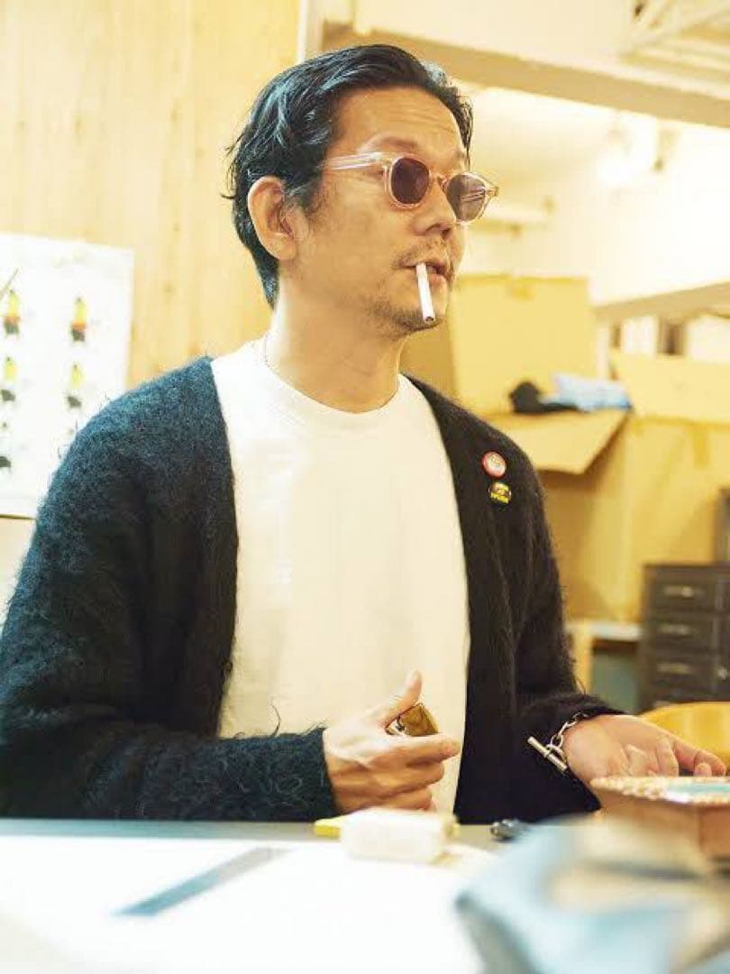 ワコマリア モヘアカーディガン M 野村訓一 WACKO MARIA