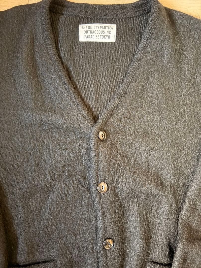 ワコマリア モヘアカーディガン M 野村訓一 WACKO MARIA