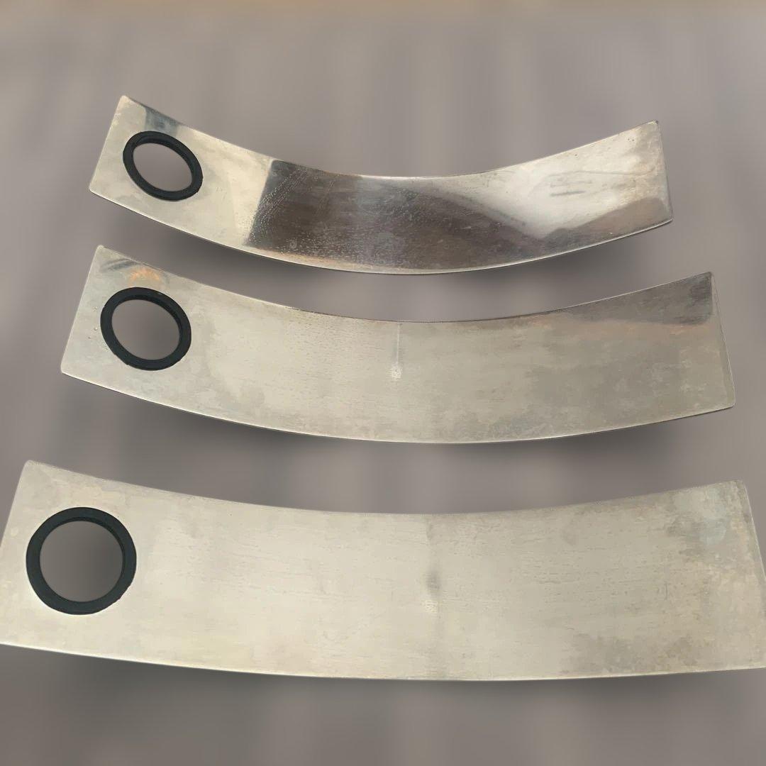 佐藤金属興業 SALUS ムーン スイングワインホルダー ステンレス　三点セット