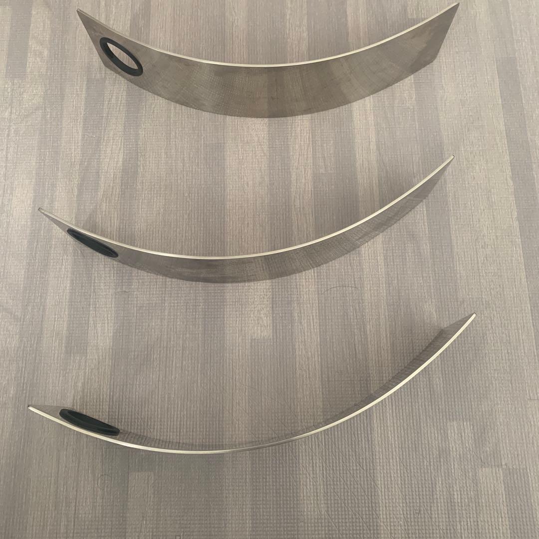 佐藤金属興業 SALUS ムーン スイングワインホルダー ステンレス　三点セット