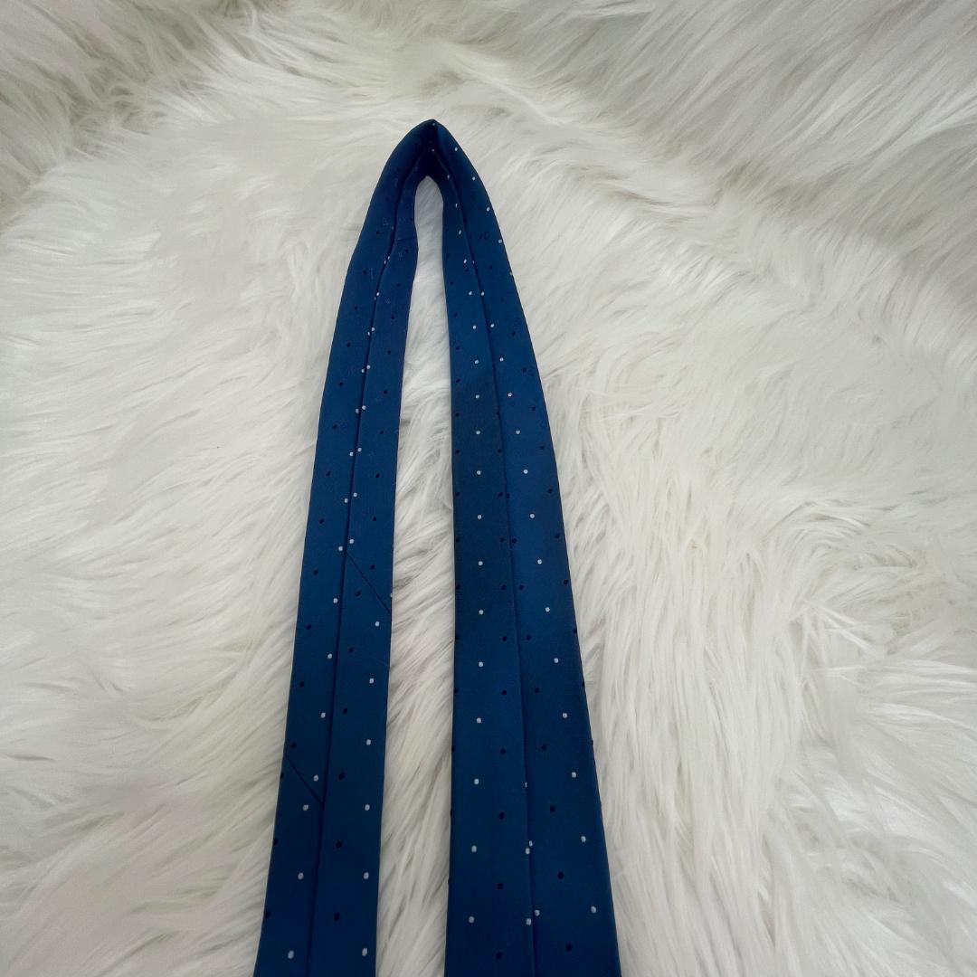 エルメス　ルイヴィトン　ネクタイ シルク100％　ブルー系　2本セット