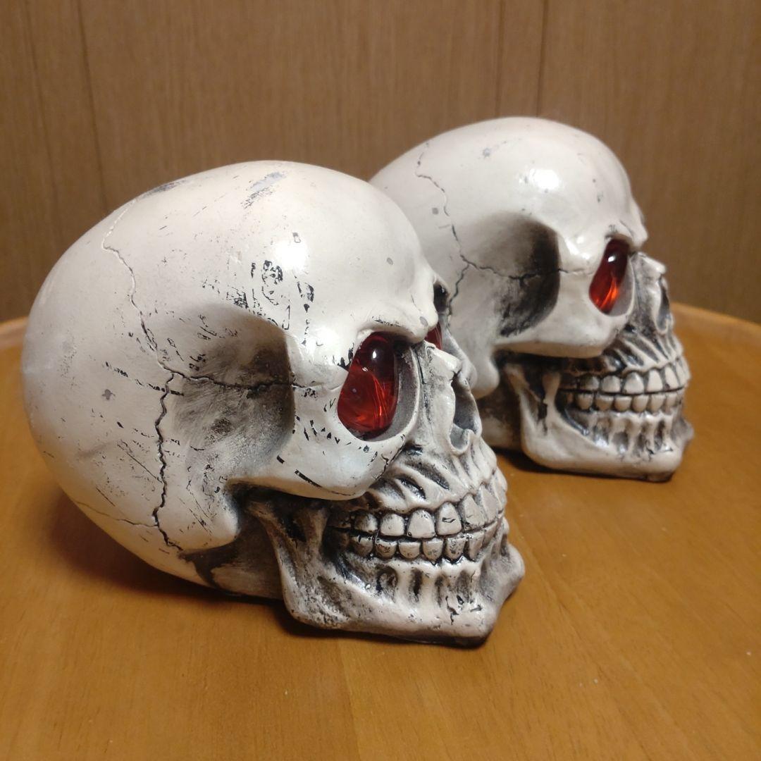 スカル オブジェ 　 髑髏 置物