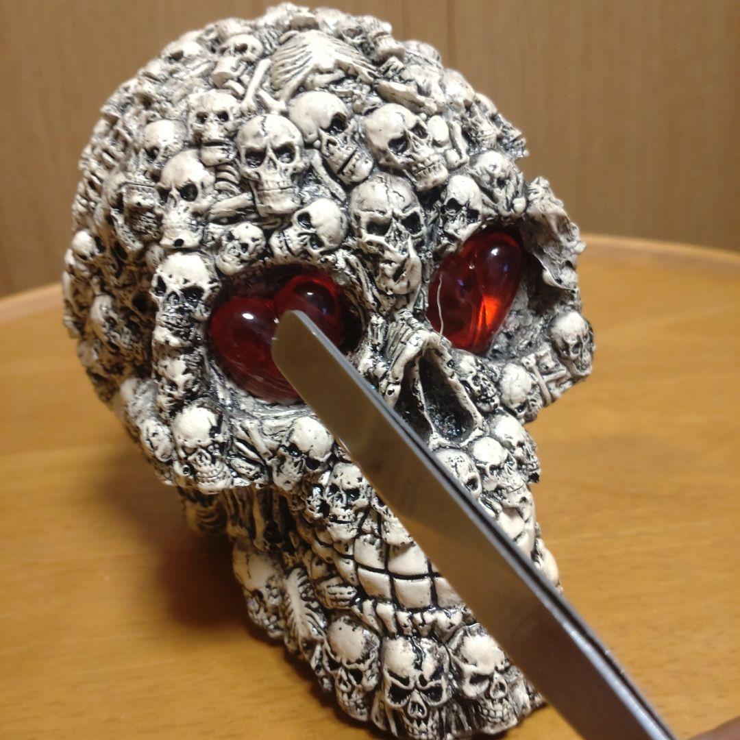 スカル オブジェ 　 髑髏 置物