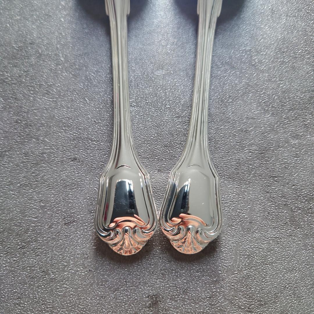 希少 極美品 クリストフル ポートロイヤル アイスクリームスプーン 2点