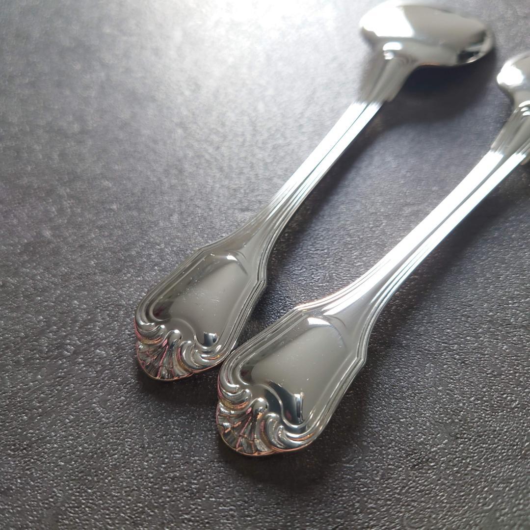 希少 極美品 クリストフル ポートロイヤル アイスクリームスプーン 2点