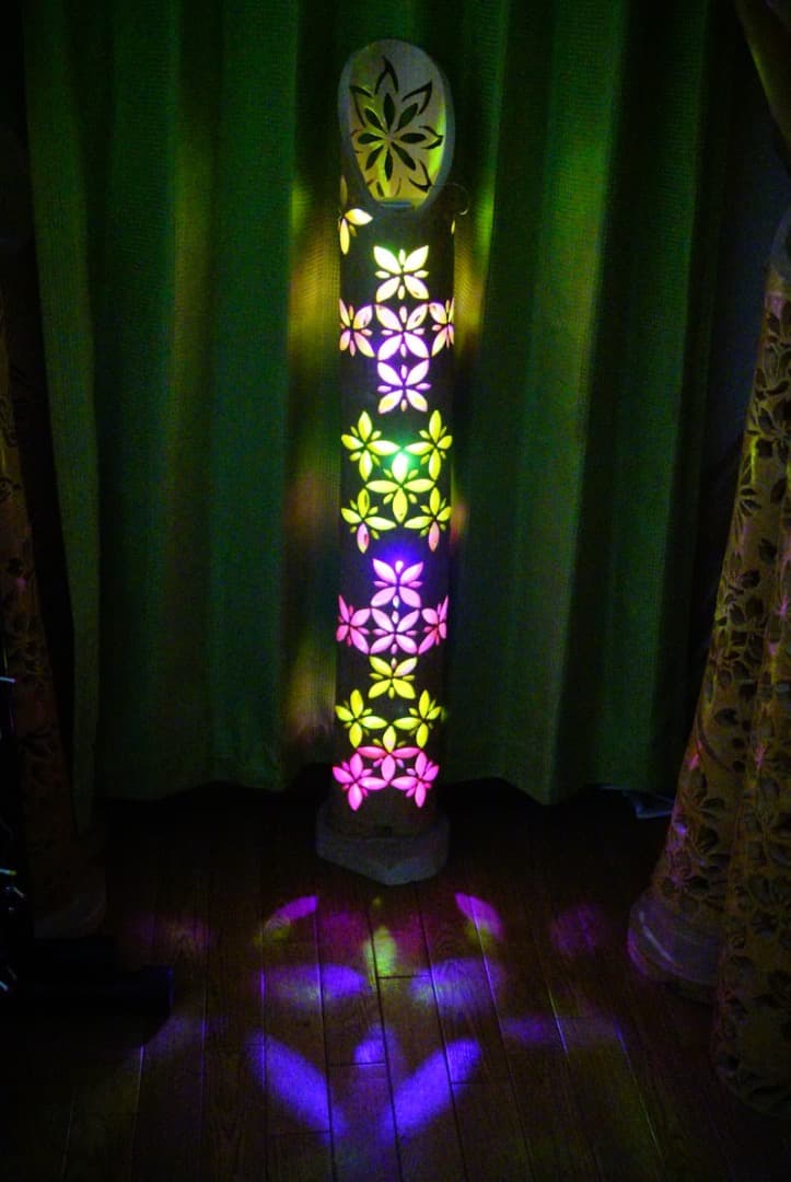 竹灯り　彩シリーズ　〜和花〜　竹灯籠　孟宗竹