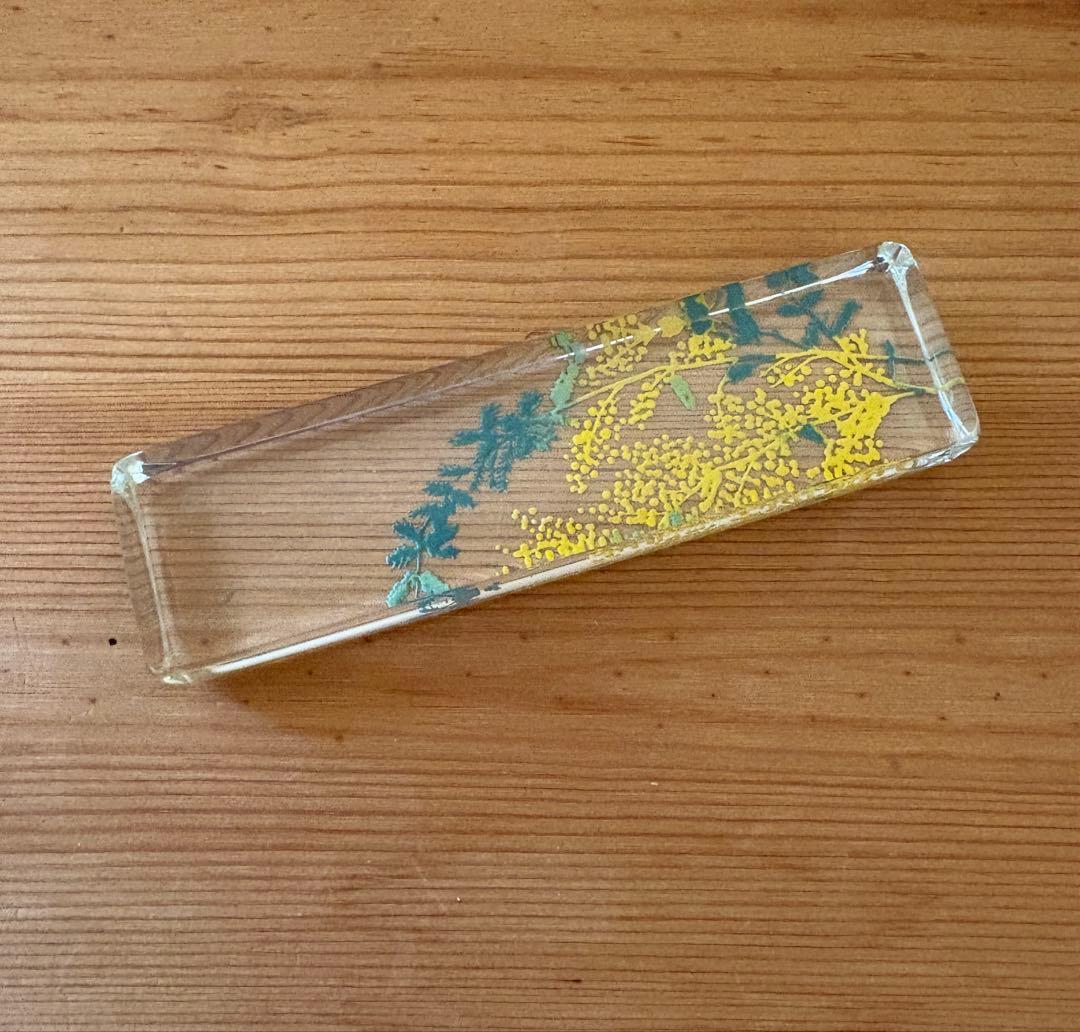 金津沙矢香 ミモザ カトラリーレスト オブジェ