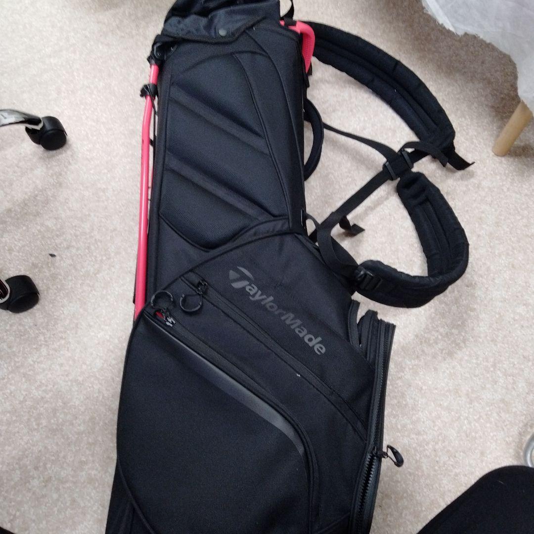 TaylorMade キャディバッグ ブラック/レッド