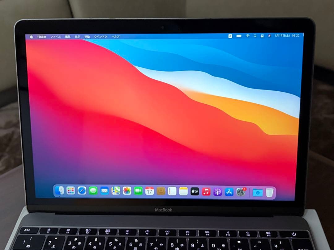 【美品】MacBook 12インチ MJY32J/A【動作確認済み】