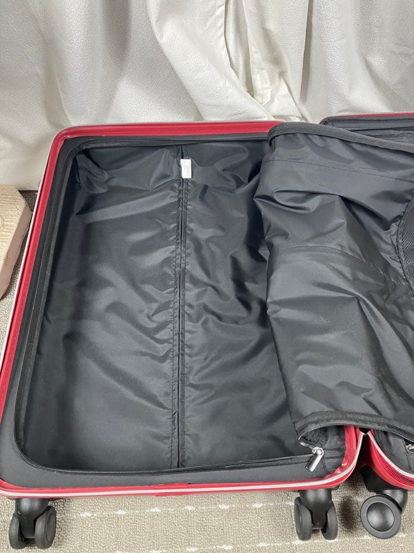 廃盤品　レア　美品 ACE アルビダ スーツケース 67cm 赤 大容量 78L