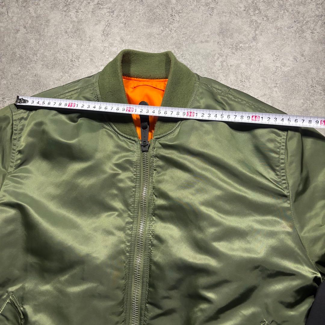 希少【 XL 】アルファインダストリーズ MA1 y2k 短丈 00s 平成