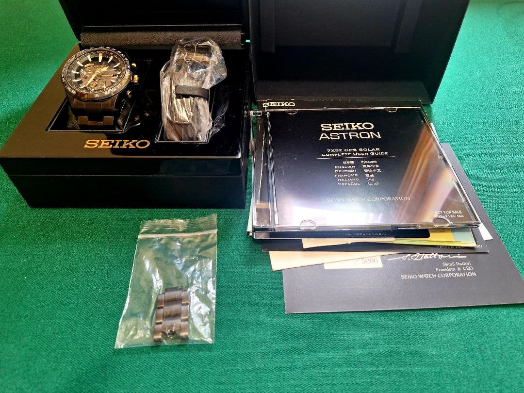 SEIKO Astron GPSソーラー腕時計